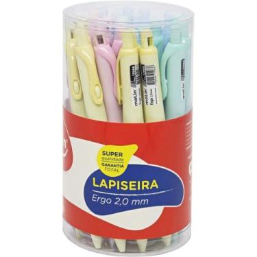 Imagem de Lapiseira 2.0MM ERGO 4 Cores  Pote com 24 Unidades - Molin