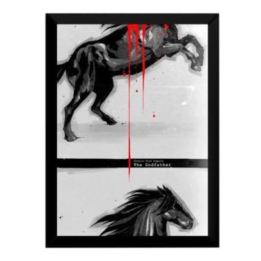 Imagem de Poster Moldurado O Poderoso Chefão Arte Quadro Decorativo - Fanarte