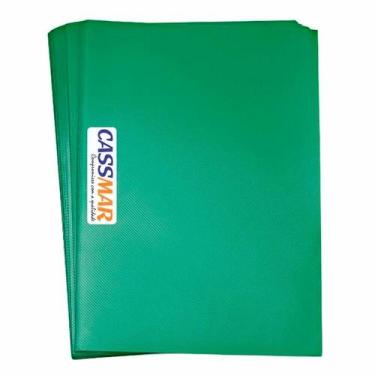 Imagem de Capa para Encadernação A4 Verde Bandeira Line PP 0,30 50Un - Cassmar