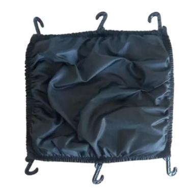 Imagem de Rede Elástica Aranha Fechada Para Capacete Moto 42x42 Preta - NACIONAL