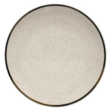 Imagem de Prato Fundo Cerâmica Oxford Unni Brisa Rustico 20,5cm Mesa Posta - All