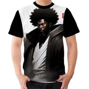 Imagem de Camiseta Camisa Ads Samurai Negro Japão Luta 2 - Fabriqueta, M