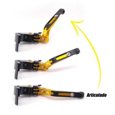 Imagem de Manete Esportivo Extensível Moto Buell Ulysses Xb12x Xt Xb12 Xb9 - Sem