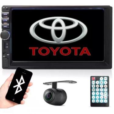 Imagem de Central Multimidia Corolla Hilux Etios Espelha Bt Cam Moldu - Pruden A
