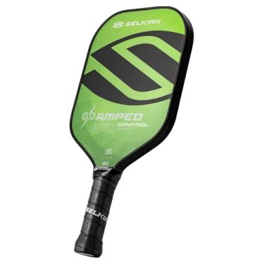 Imagem de Selkirk 2025 Amped Control Pickleball Paddle | Pá de Pickleball de Fibra de Vidro | FiberFlex+ Face | Polipropileno X5+ Núcleo de 16 mm | Projetado para Doces Consistentes | Peso Médio Épico | Verde