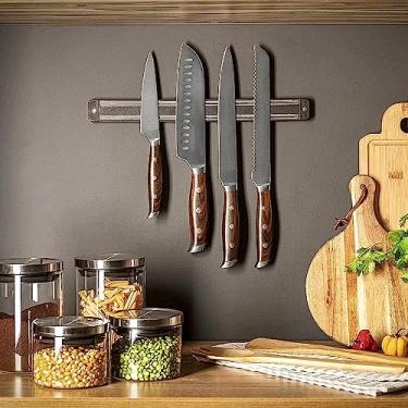 Imagem de Barra Magnética para Facas Culinárias e Ferramentas