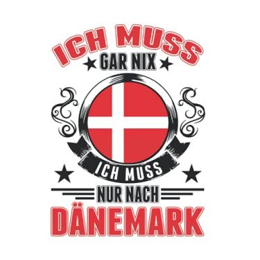 Imagem de Dänemark Notizbuch: Ich muss gar nix Ich muss nur nach Dänemark/Dänemark Urlaub Fanö Reise Geschenk / 6x9 Zoll / 120 linierte Seiten