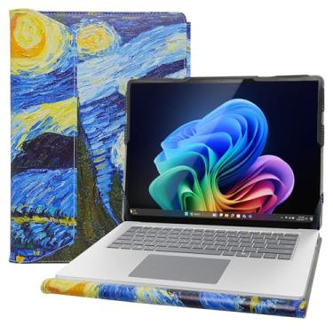 Imagem de Alapmk Capa protetora para Microsoft Surface Laptop 7 15 capa/Surface Laptop 2024 15 polegadas (não serve para Surface Laptop 6/5/4/3/2/1), Noite Estrelada