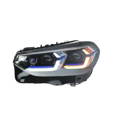 Imagem de Luzes de carro compatíveis com BMW X3 G01 G08 LED estilo laser farol lente do projetor 2018-2022 lâmpada principal frontal drl acessórios automotivos