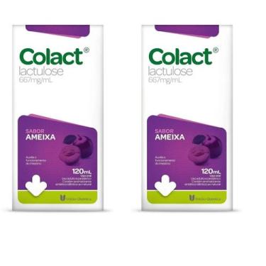 Imagem de Kit 2 Sup Alimentar Colact Lactulose 120Ml-União Química