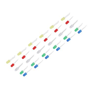 Imagem de Kit de Sortimento de Diodo Emissor de Luz LED, Componentes de Lâmpada, 5 Cores, 5 Mm, para Telas Grandes, Semáforos, Luzes Traseiras Automotivas e Iluminação Civil