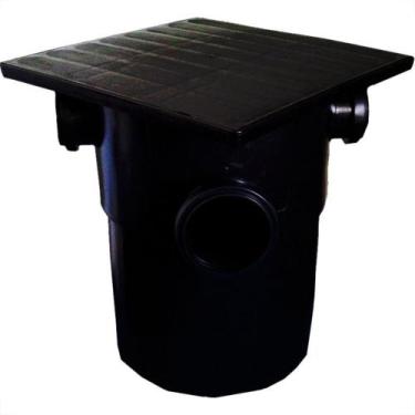 Imagem de Caixa Gordura Estrela Redonda 340Mm Com Tampa Quadrada 18 Litros 1320