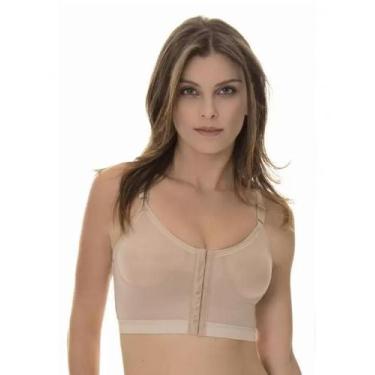 Imagem de Sutiã Pós-Cirúrgico com Base Reforçada - Ref. 107 - New Form, M, Choco