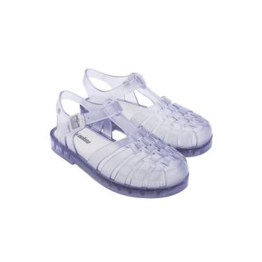 Imagem de Sandália Infantil Mini Melissa Possession Feminino, Vidro transparente