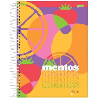 Imagem de Caderno Univ. 160 Folhas 10 Matérias Mentos Capa 1 - Jandaia