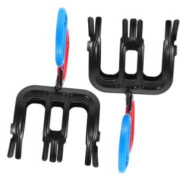 Imagem de Pegador de peixe com 3 garras, 2 peças de alicate de pesca, braçadeira de metal para controle de peixe, ferramenta de controle para pescar, acessórios de pesca, braçadeira de controle de peixe de