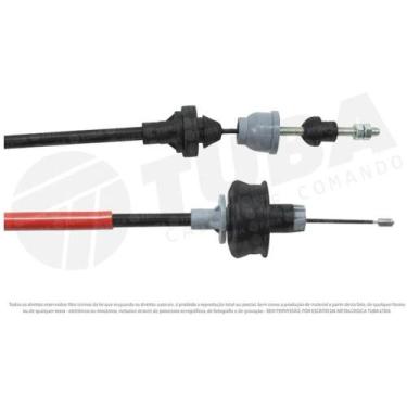 Imagem de Cabo de comando da embreagem Peugeot 207 2008 a 2014 TUBA