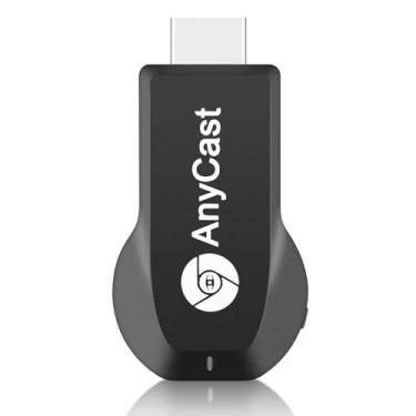 Imagem de Anycast Receptor adaptador de tela HD sem fio 1080p espelhamento de tela streaming Dongle compatível com iOS/Android/Windows/Mac para projetor de monitor HDTV