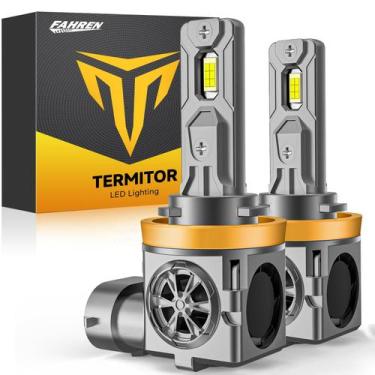 Imagem de Lâmpadas LED H11/H9 Termitor - 22000LM 6500K - Pacote com 2