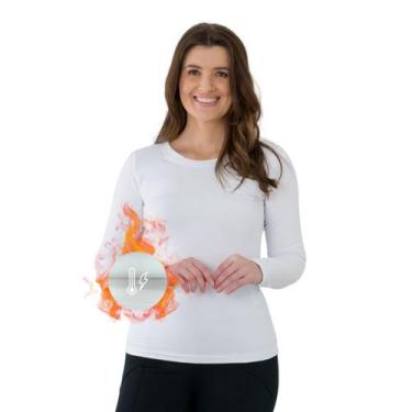Imagem de Blusa Feminina Térmico Peluciado Grosso Segunda Pele Inverno - AG Indu