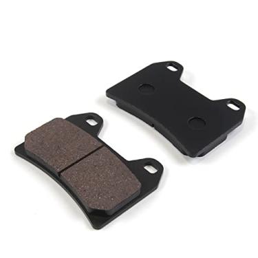 Imagem de 1 par de pastilhas de freio dianteiras compatíveis com MOTO MORINI Corsaro 1200 2005-2010, Corsaro 1200 Veloce 2007-2008, 9 1/2 1200cc 2006-2010, peças de acessórios de substituição de motocicleta