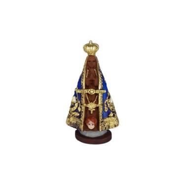 Imagem de Imagem de Nossa Senhora de Aparecida 8cm em Resina - R&S