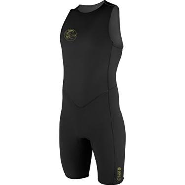 Imagem de Roupa de mergulho O'Neill masculina O'Riginal 2 mm zíper traseiro sem mangas, preto, grande