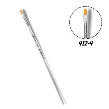 Imagem de Pincel Condor 412-04 Língua de Gato Sintético Cabo Longo