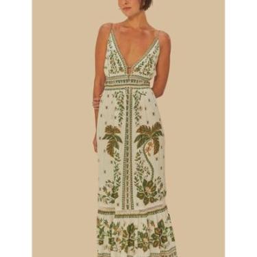 Imagem de Vestido Cropped Mari Farm Cor:;Tamanho:G-Feminino