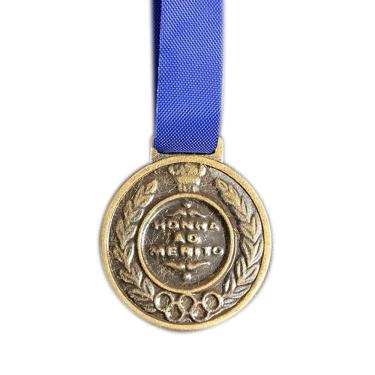 Imagem de Medalha Honra Ao Mérito 2,9cm Ouro Prata Bronze Esportes bronze