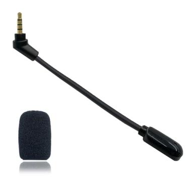 Imagem de NewTH Replacement Game Mic Boom for Kingston HyperX Cloud Flight/Flight S Wireless Gaming Headset Noise Cancelling Microphone for PS4 PS5 Computer PC Gaming Headsets 3.5mm Jack