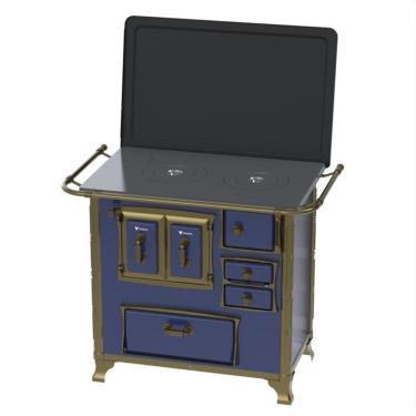 Imagem de Fogao a Lenha GII N 1 Renaissance Azul