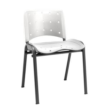 Imagem de Cadeira Ergoplax Fixa Branco Plaxmetal