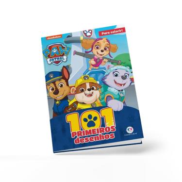 Imagem de Livro Infantil Patrulha Canina 101 Primeiros Desenhos
