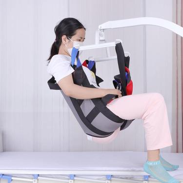 Imagem de Sling Da Grua Do Toalete, Estilingue Do Toalete Do Auxílio Paciente Sling Do Toalete Tsfer Belt, Para Mover Pacientes De E Para Cômodas E Banheiros