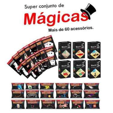 Imagem de Mega Kit de Mágicas Toda A Coleção Classic E Fast Magic