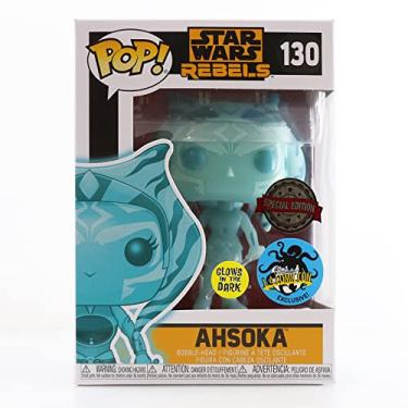 Imagem de Funko Pop! Star Wars Rebels #130 Brilha no Escuro Ahsoka (Exclusivo Comikaze 2017)