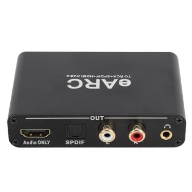 Imagem de Extrator de Som HDMI, EARC Arc Audio Converter para Saída óptica de 3,5 Mm HDMI, Adaptador de Multimídia HD para Amplificador de Alto -falante HDTV