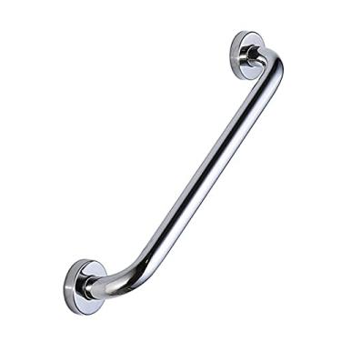 Imagem de CZCZC 53,3 cm - Barra de apoio de braço de banheiro de aço inoxidável, alça de segurança antiderrapante para idosos com deficiência, 53,5 cm, 53,5 cm, 43,5 cm, 43,5 cm