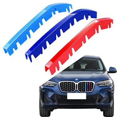 Imagem de Lanyun Acessórios Compatíveis Para Bmw X4, Cor Da Grade, Inserções De Listras, 2022 2023 G02 Xdrive 30I
