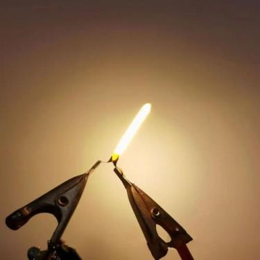 Imagem de QIROGKC Tiras de filamento de LED flexíveis para iluminação DIY - 10 peças de eletrodos COB unidirecionais (multicoloridos 2,8-3,2 V) - Lâmpada Edison/sabre de luz/lâmpada de acampamento acessórios 3V