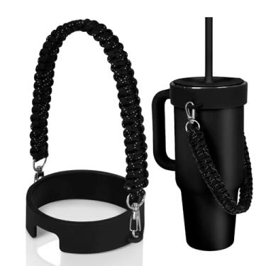 Imagem de Greant Alça de garrafa de água para copo HydroFlask 1,134 g e 947 ml, alça de suporte para copos Hydro Flask, preta