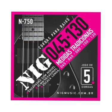 Imagem de Encordoamento Baixo NIG 0.45 N-750 - 5 Cordas