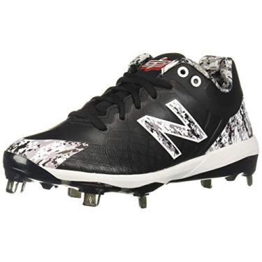 Imagem de New Balance Tênis de beisebol masculino 4040 V5 Metal, Pedroia Camuflagem/Preto, 41