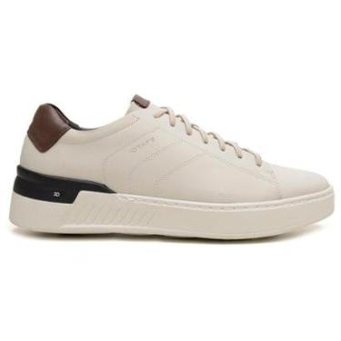Imagem de Sapato Jota Pe Casual Off White 3d Street Em Couro 88350-Masculino