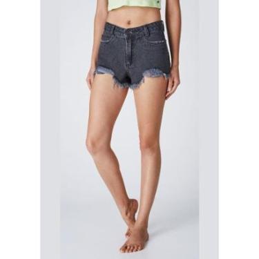 Imagem de Shorts Jeans La'Oase Hot Pants Delfina-Feminino