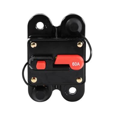Imagem de 50amp - 100amp Disjuntor de áudio AUTO AUDIO, água de Alta Tecnologia, Material de Liga, Resset, Switch de Matar, para Uso de Bicicleta Marítima de Barco (60A)