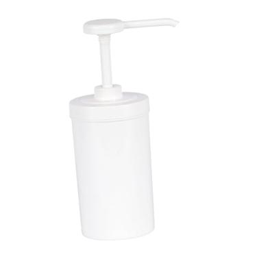 Imagem de Fenteer Bomba dispensadora de molho, dispensadora de xarope de café, recipiente de uso comercial de 1 litro, bombas de condimentos, bomba de xarope de ketchup, 20 Cc