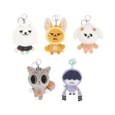 Imagem de Kpop TXT Dolls Soobin Beomgyu Chaveiros De Pelúcia Fofos Bolsa Pingent