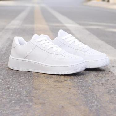 Imagem de Tênis Sneaker Casual Academia Feminino e Masculino Confortável Estilo 